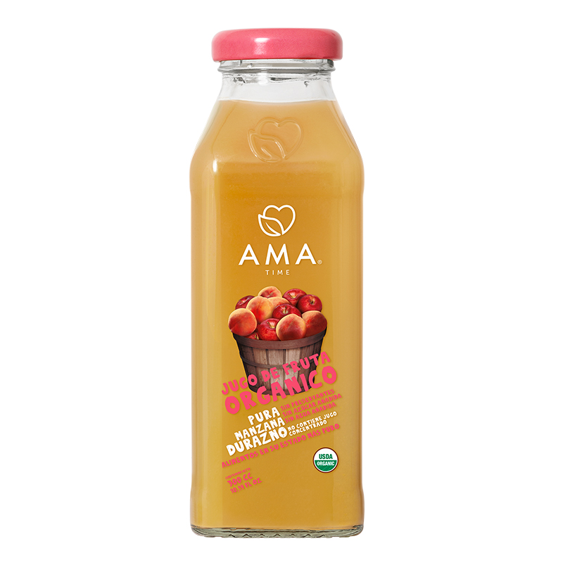 AMATIME 有(yǒu)機(jī)桃子(zǐ)蘋果汁300ml