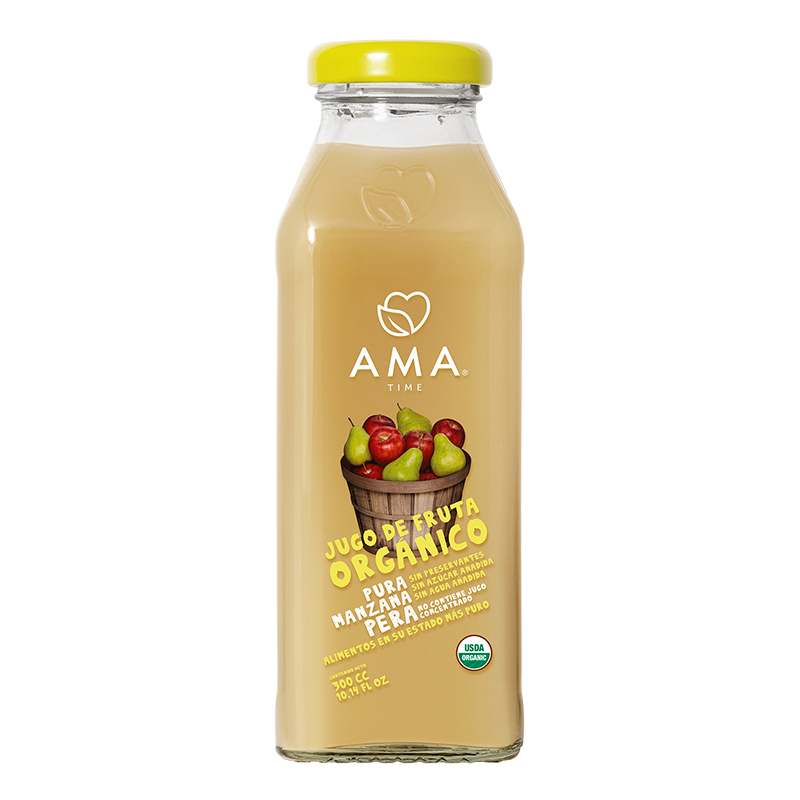 AMATIME 有(yǒu)機(jī)梨蘋果汁300ml