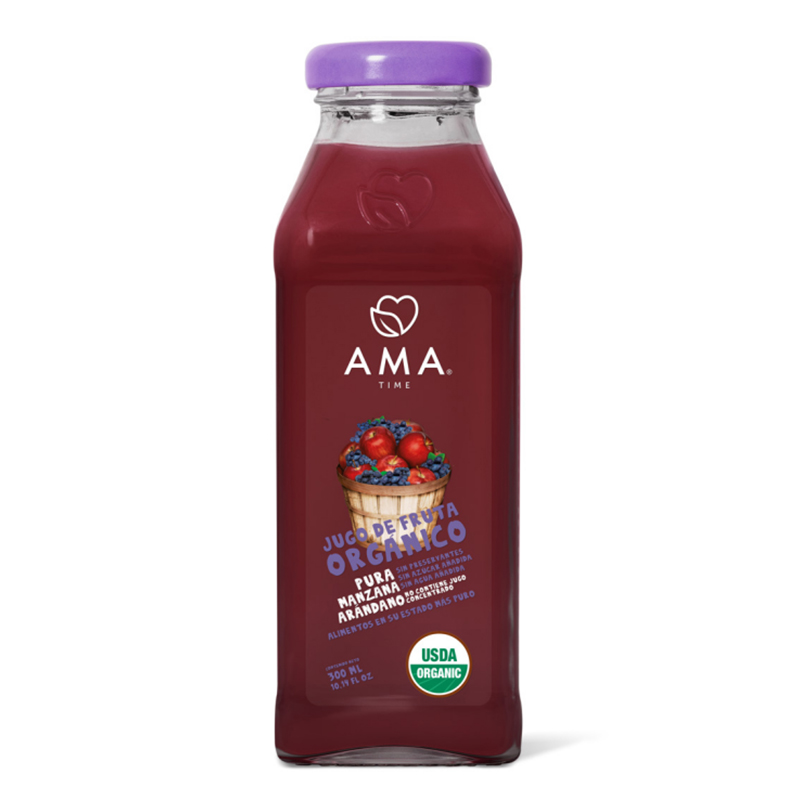 AMATIME 有(yǒu)機(jī)藍(lán)莓蘋果汁300ml